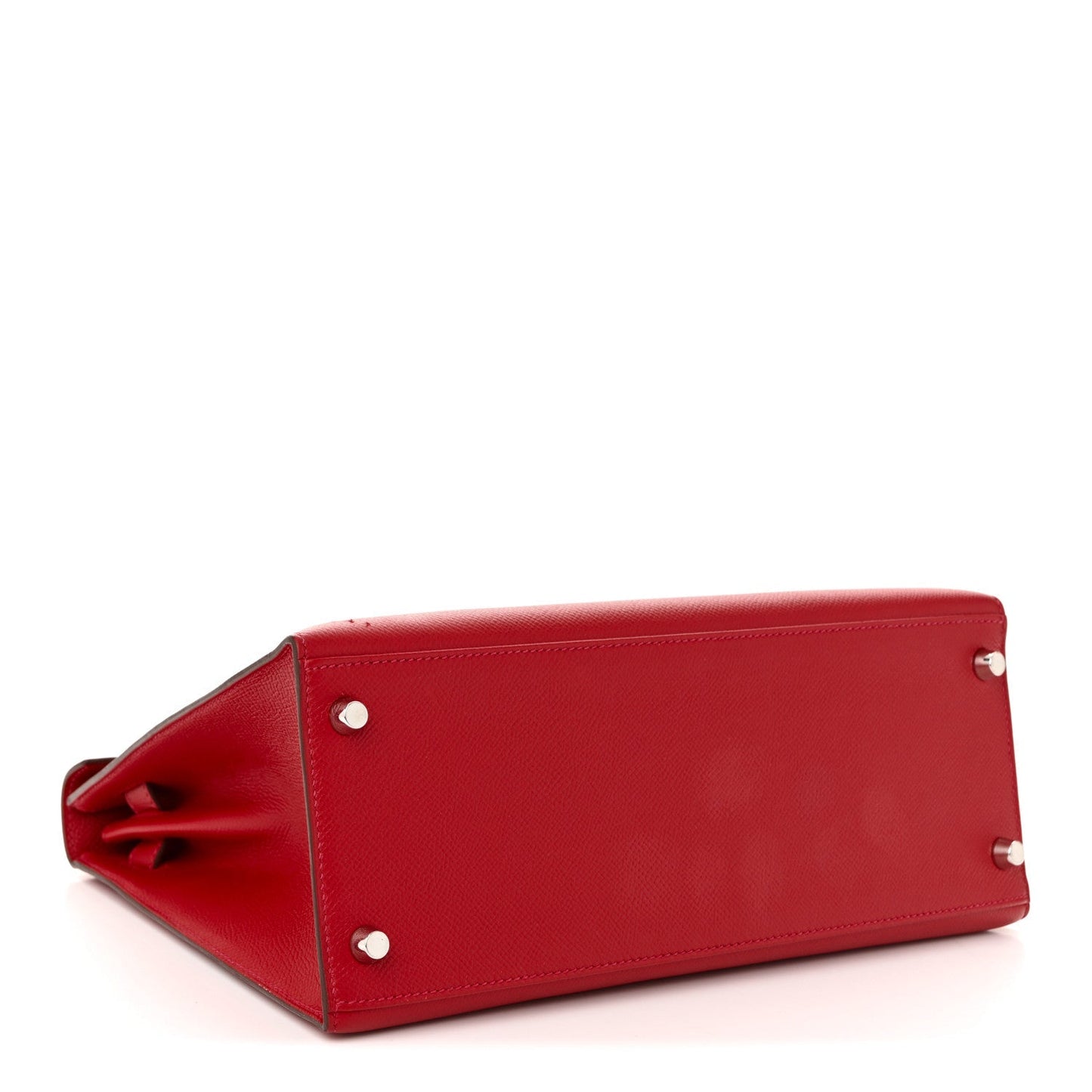 Hermes Epsom Kelly Sellier Rouge Cas Ue Handbag Travel Bag Rouge Casue 1769135