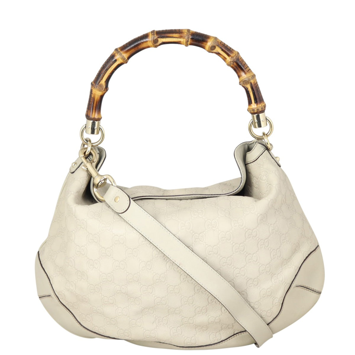 Gucci Guccissima Peggy Bamboo Hobo