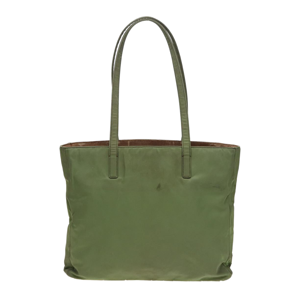 Prada Tote Bag Khaki Auth Nylon Khaki Auth 80577