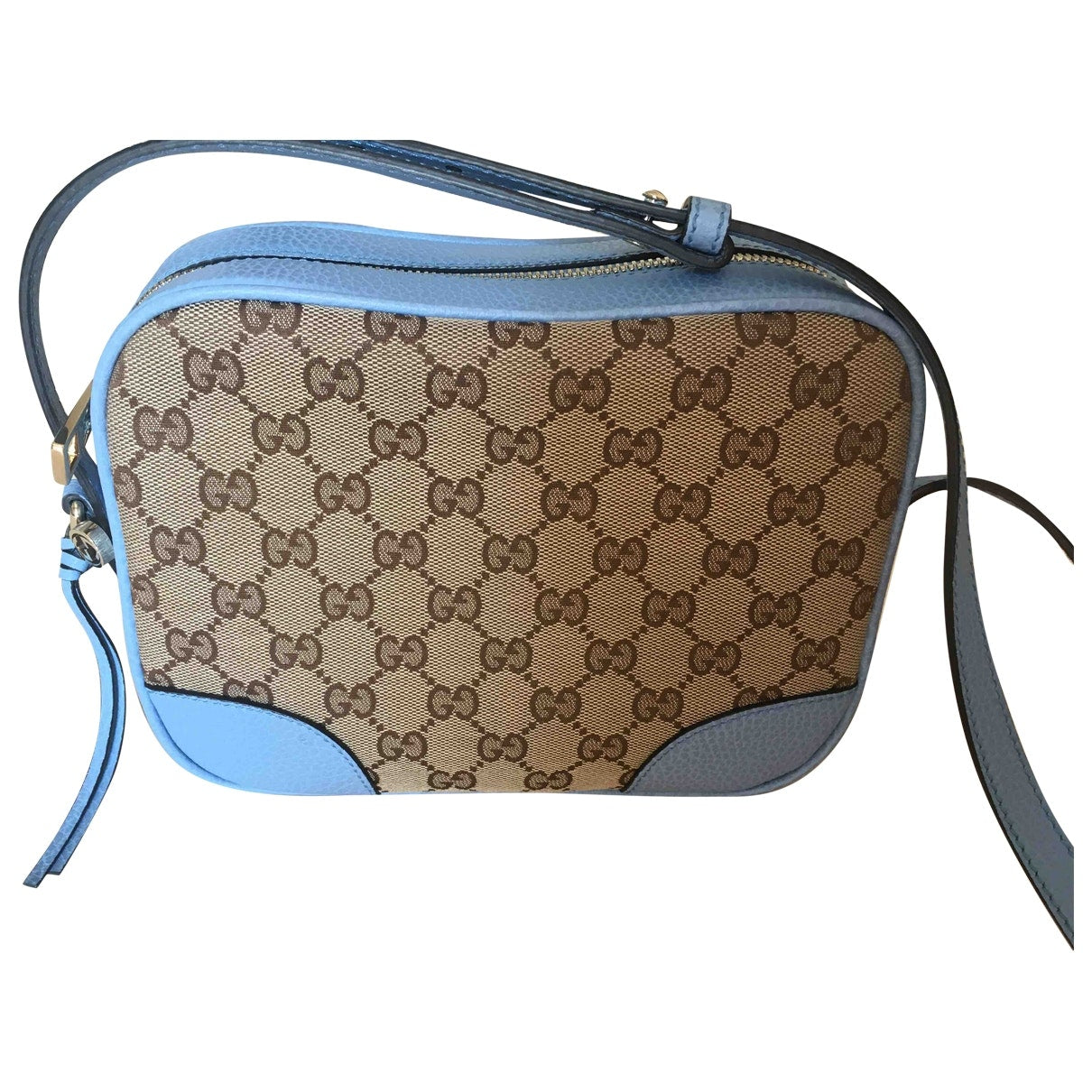 Gucci bree beige cloth handbag