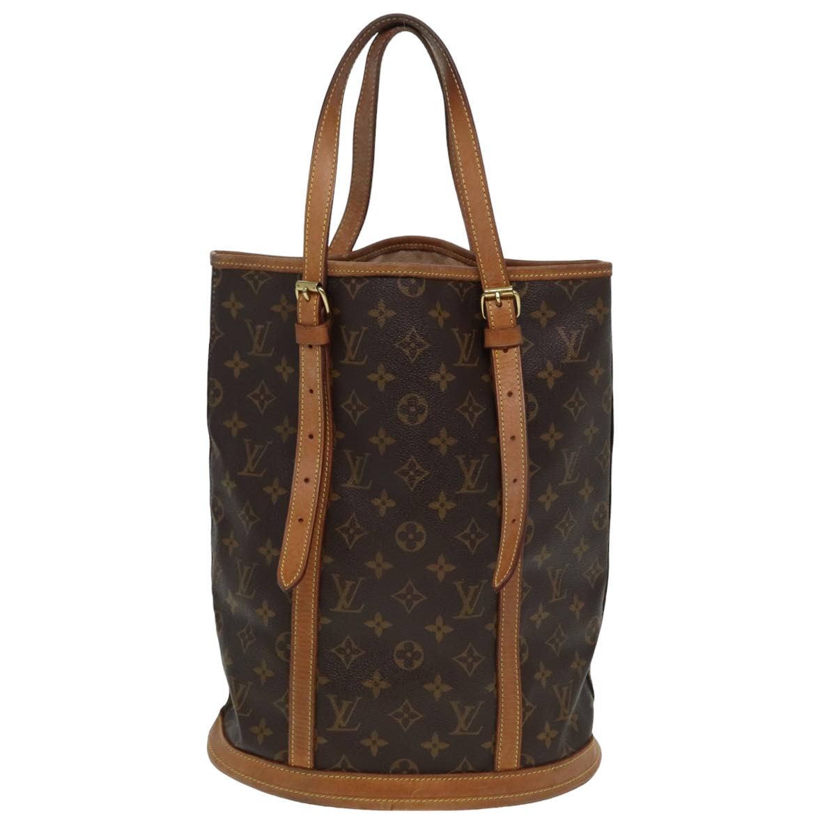 LOUIS VUITTON Monogram Bucket GM Shoulder Bag M42236 LV Auth 80758
