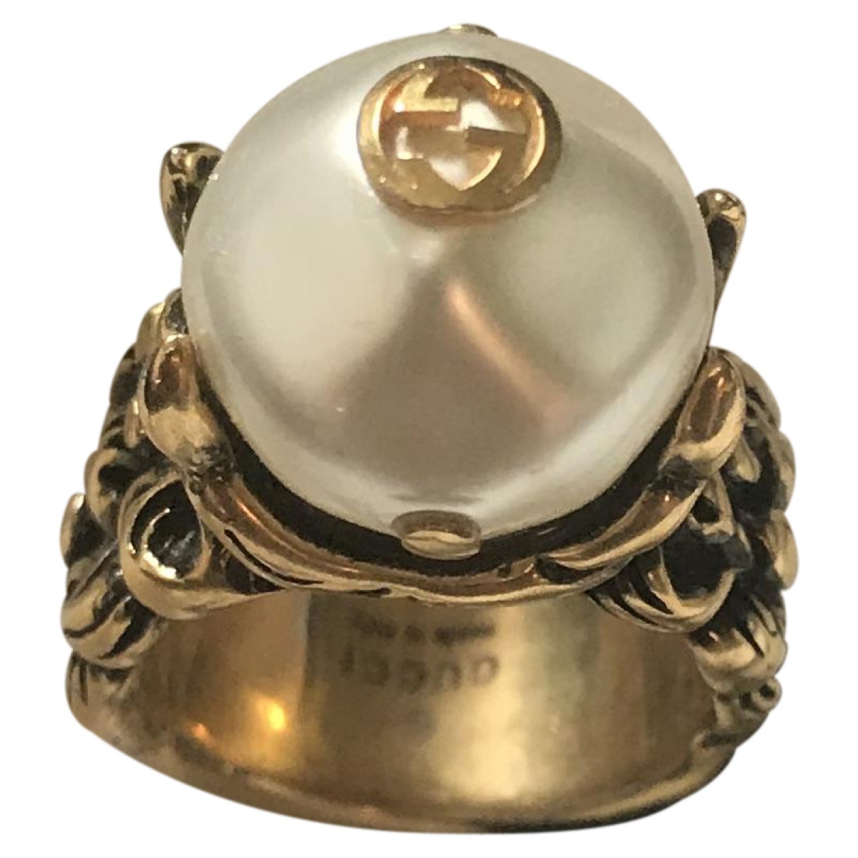 Gucci gold gold plated rings