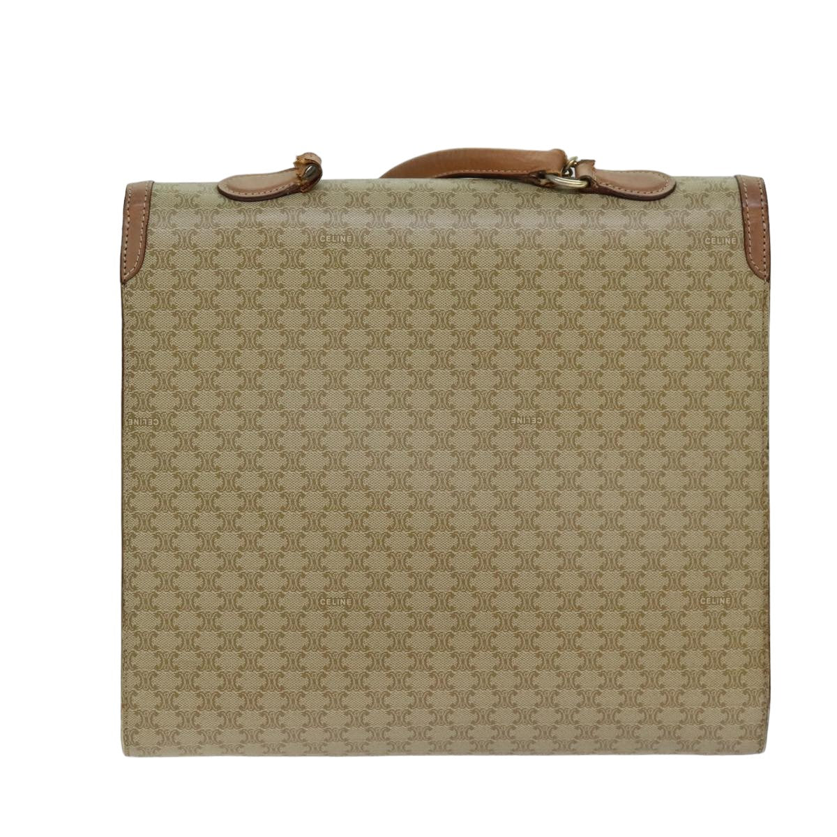 Luxury Macadam Hand Bag Canvas Beige Travel Bag