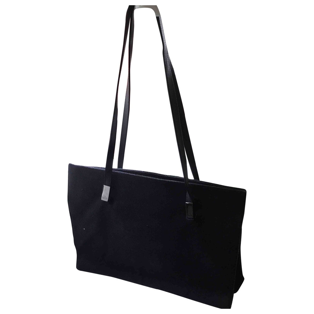 Gucci black cloth handbag