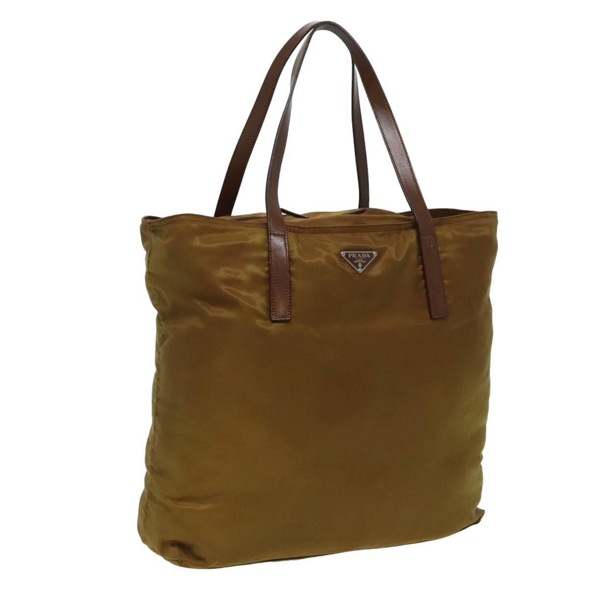 Prada Shoulder Bag Khaki Auth Nylon Khaki Auth 80937