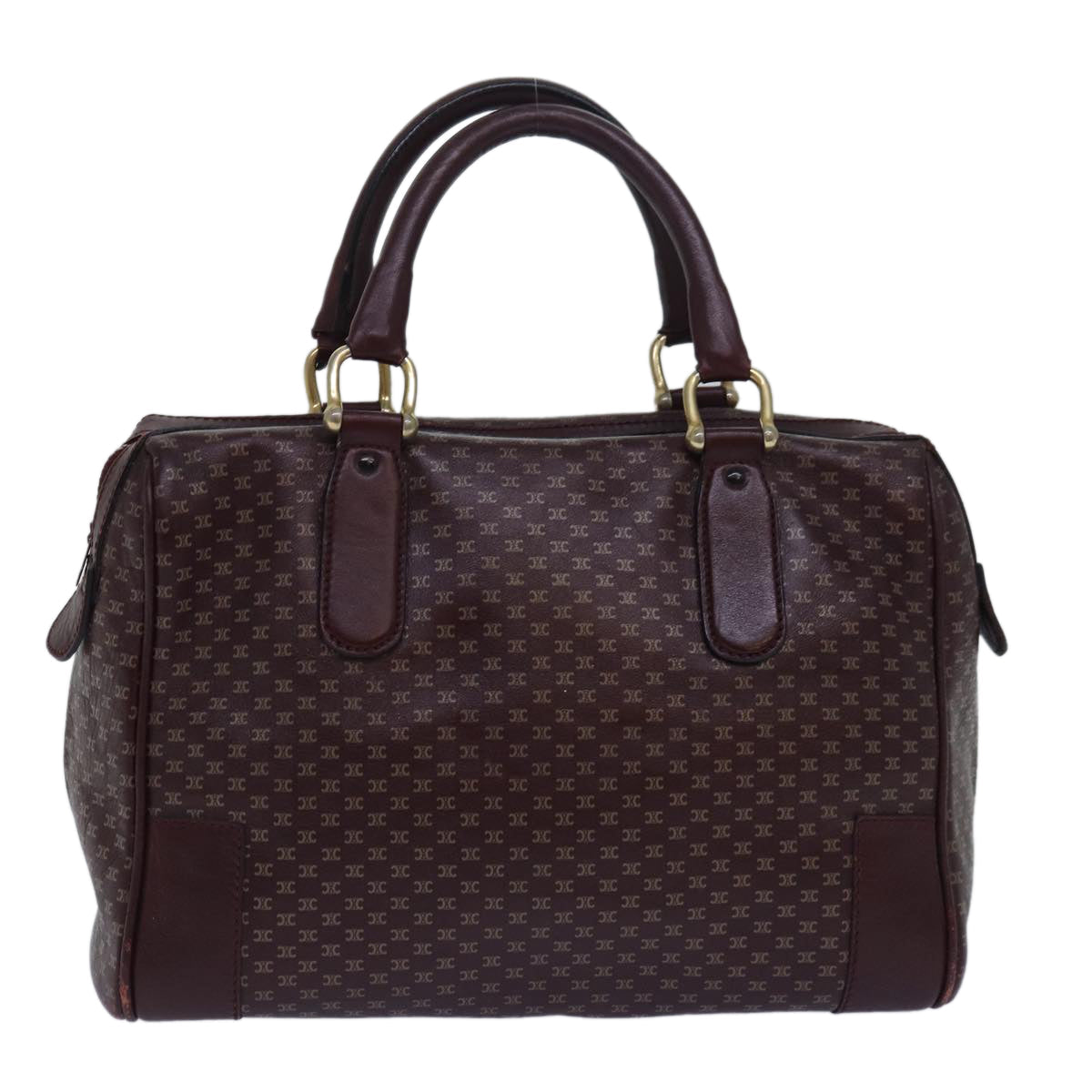 Luxury Macadam Hand Bag Canvas Red Travel Bag