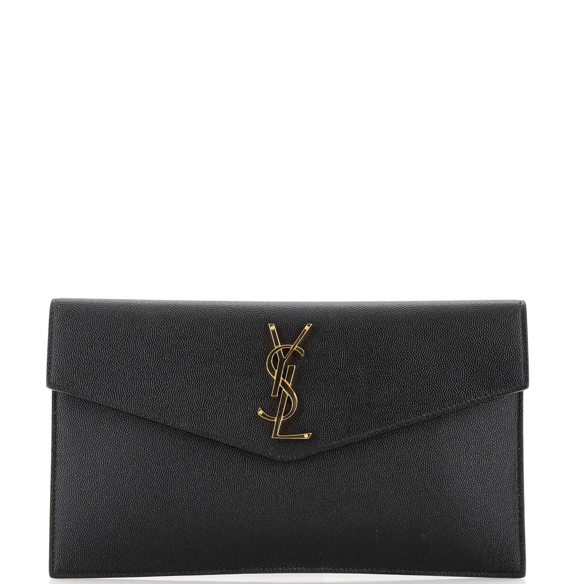 YSL Saint Laurent Saint Laurent Trending Uptown Pouch Travel Bag Leather