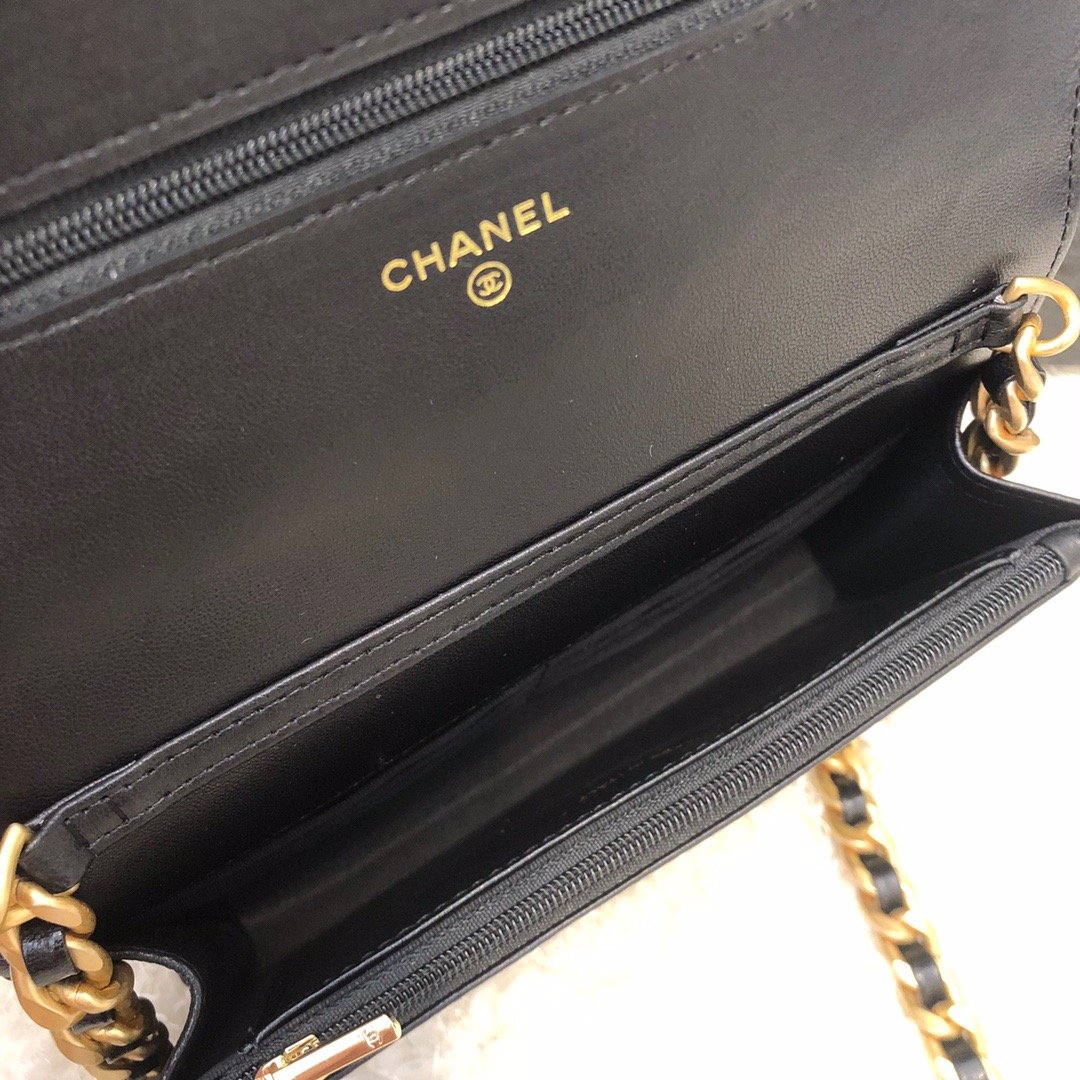 CHLOriginal Classic Hardware , ’s Black Gold Small Flap Shoulder Bag