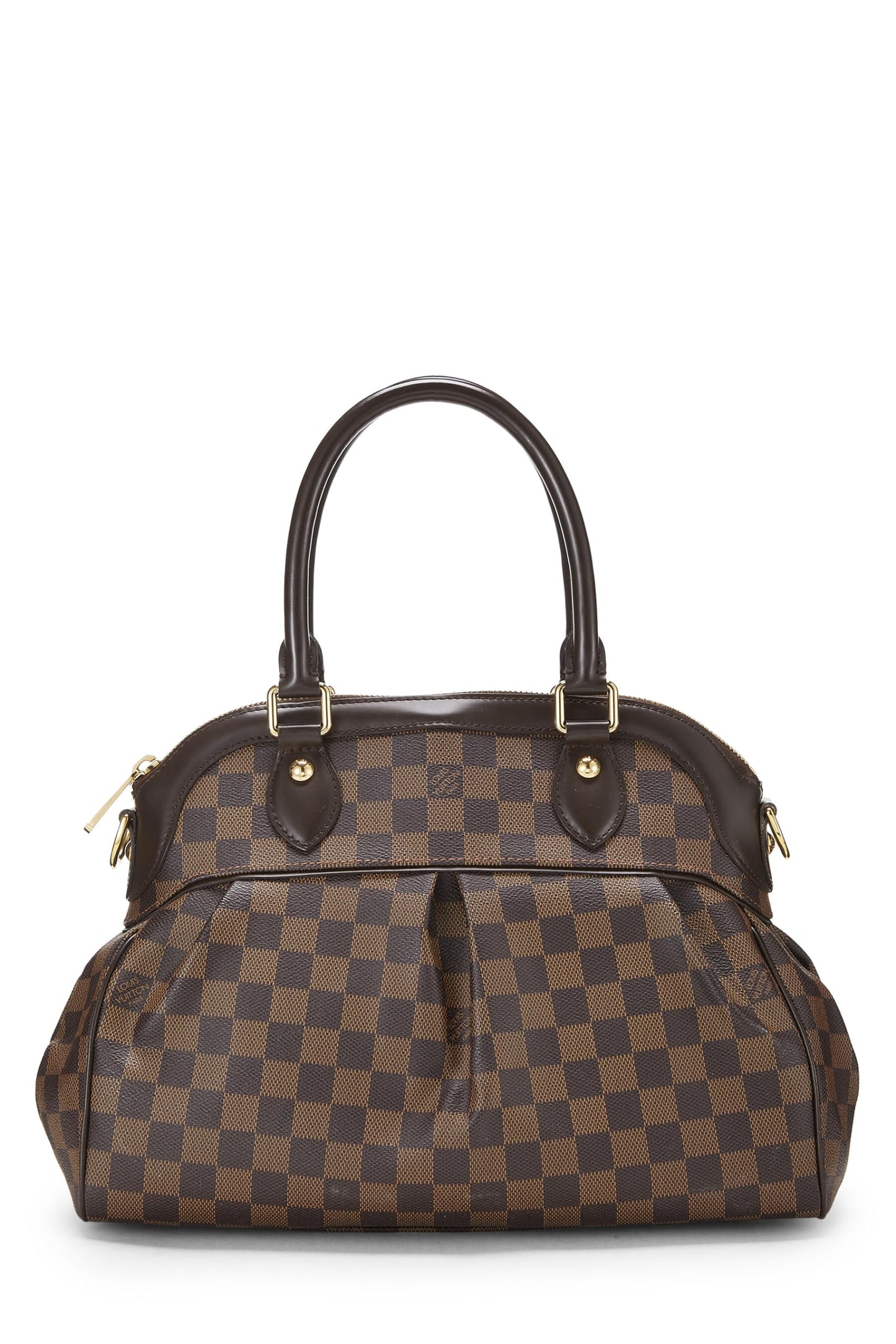 Louis Vuitton,  Damier Ebene Trevi PM, Brown