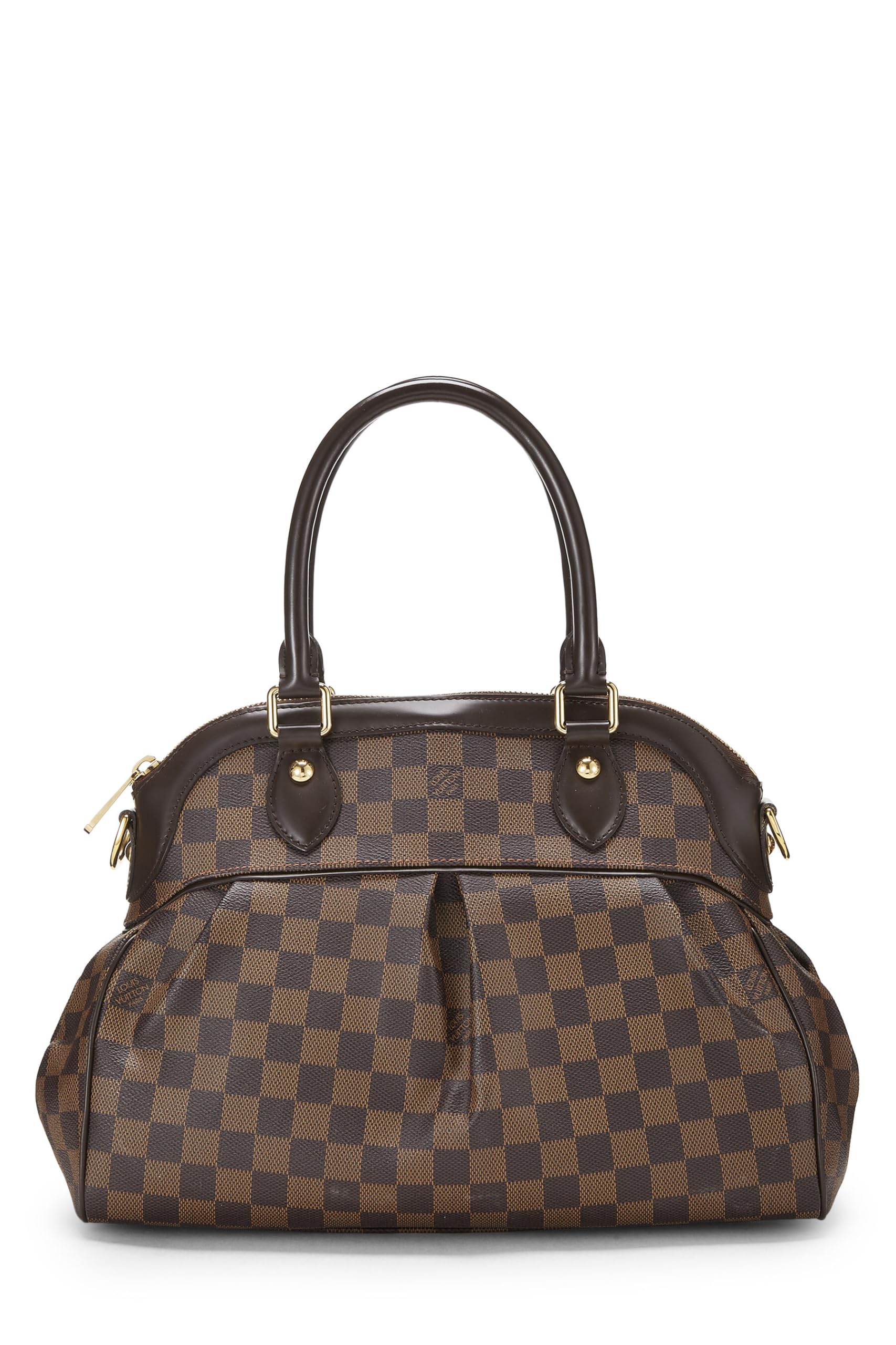 Louis Vuitton,  Damier Ebene Trevi PM, Brown