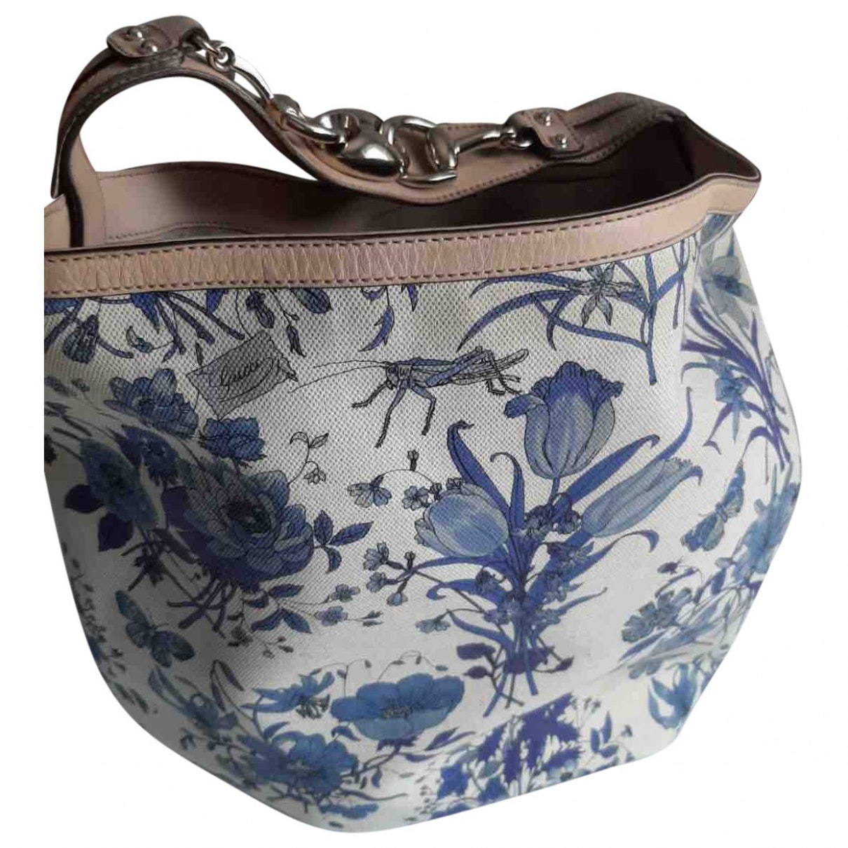 Gucci beige cloth handbag