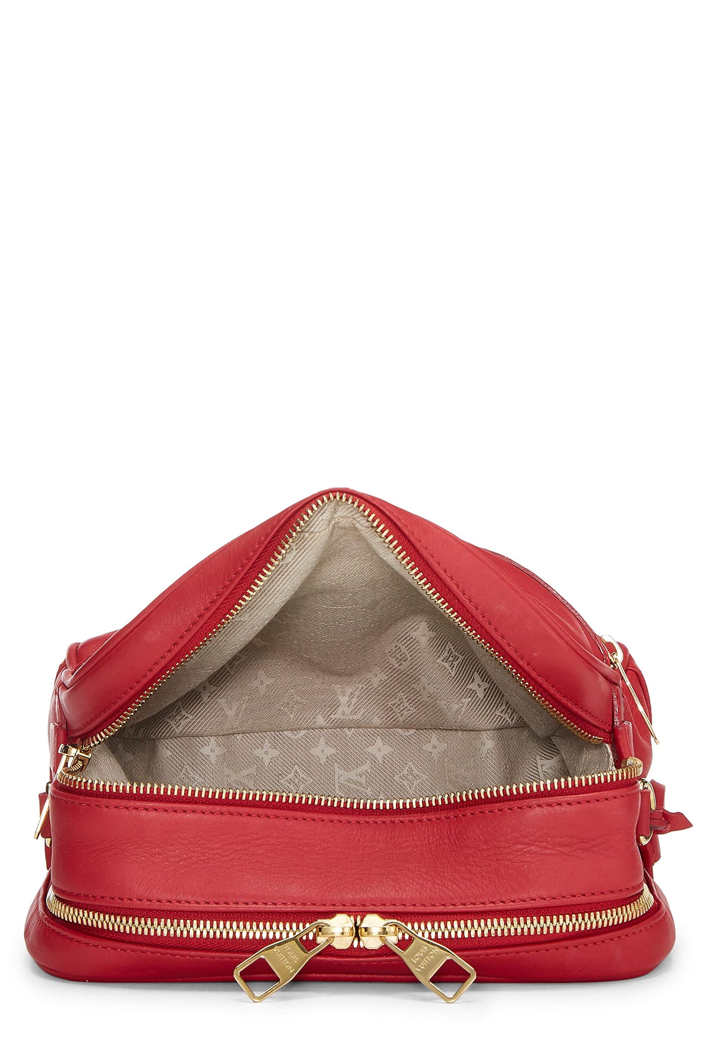 Louis Vuitton,  Red Leather Paname Takeoff, Red