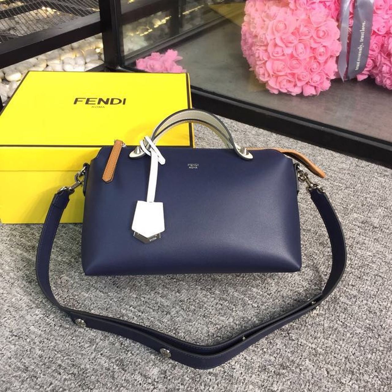 Fi By The Way Metop Qualityum Bag Blue Crossbody Bag
