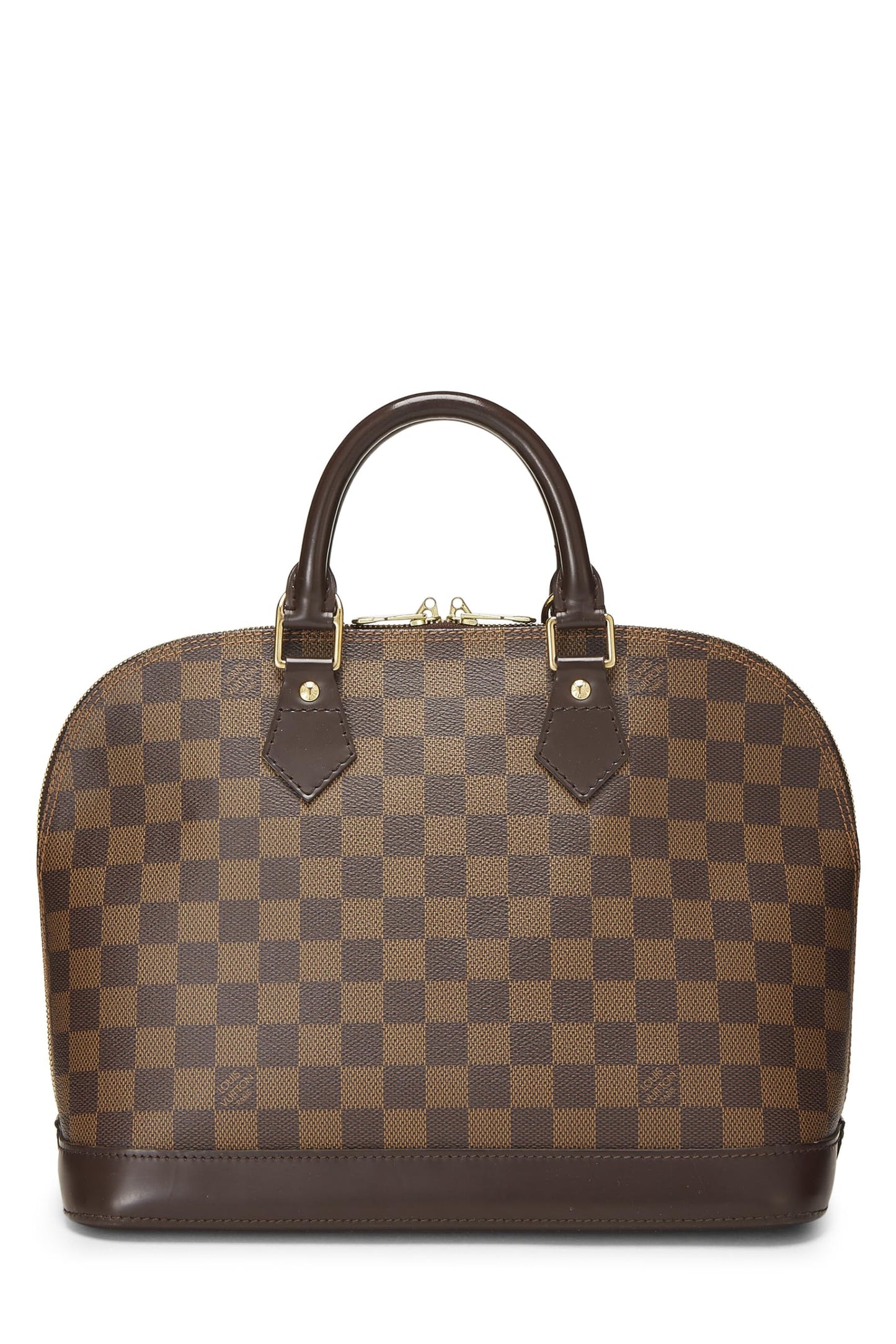 Louis Vuitton,  Damier Ebene Alma PM, Brown