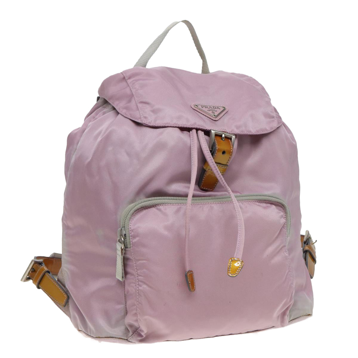 Prada Backpack Auth Nylon Pink