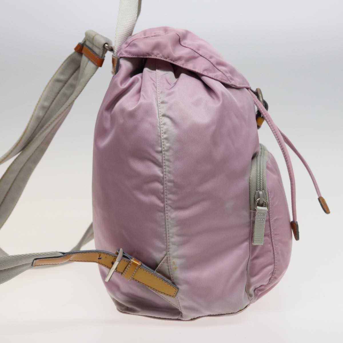 Prada Backpack Auth Nylon Pink