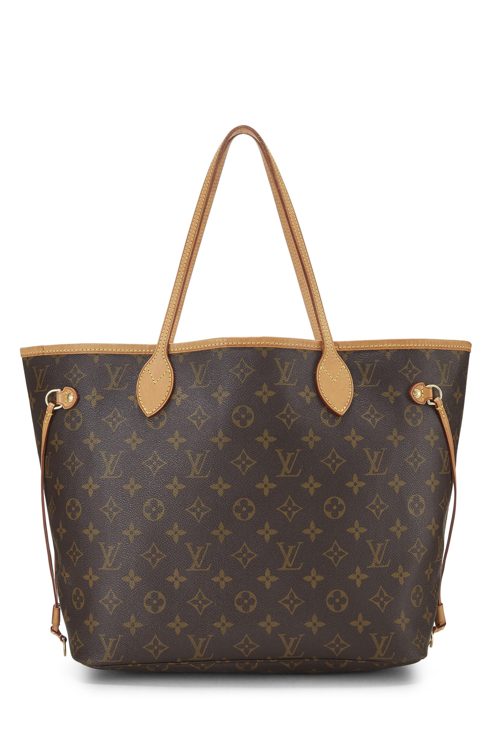 Louis Vuitton,  Monogram Canvas Neverfull MM, Brown