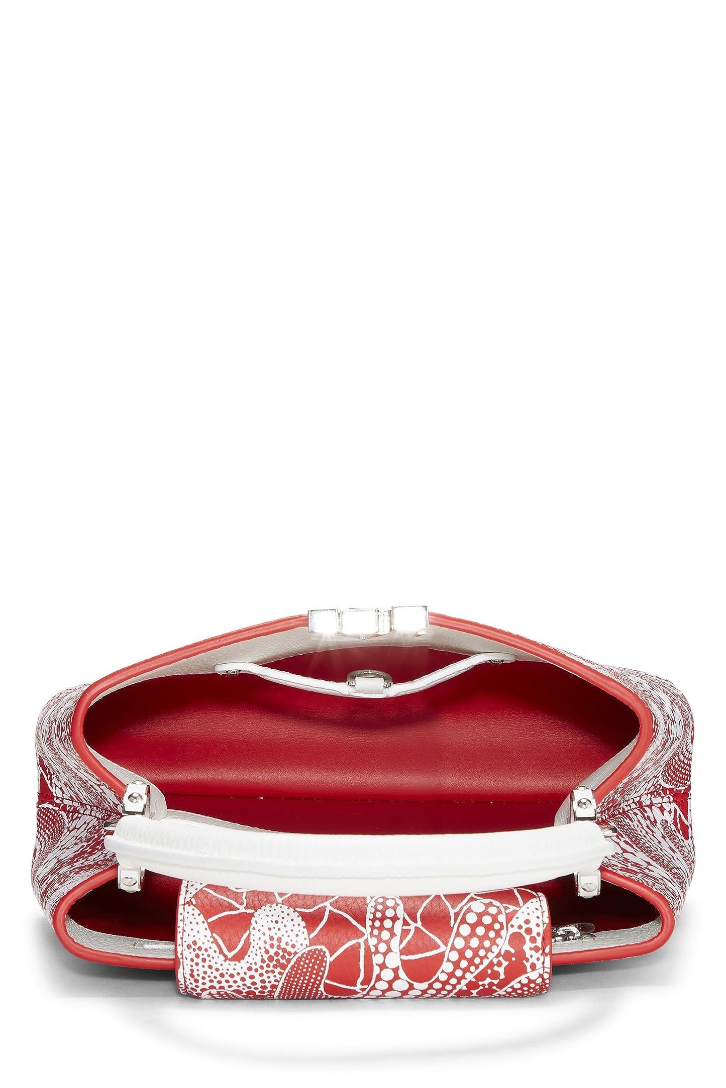 Louis Vuitton,  Yayoi Kusama x Louis Vuitton Red & White Dots Infinity Taurillon Capucines BB, Red