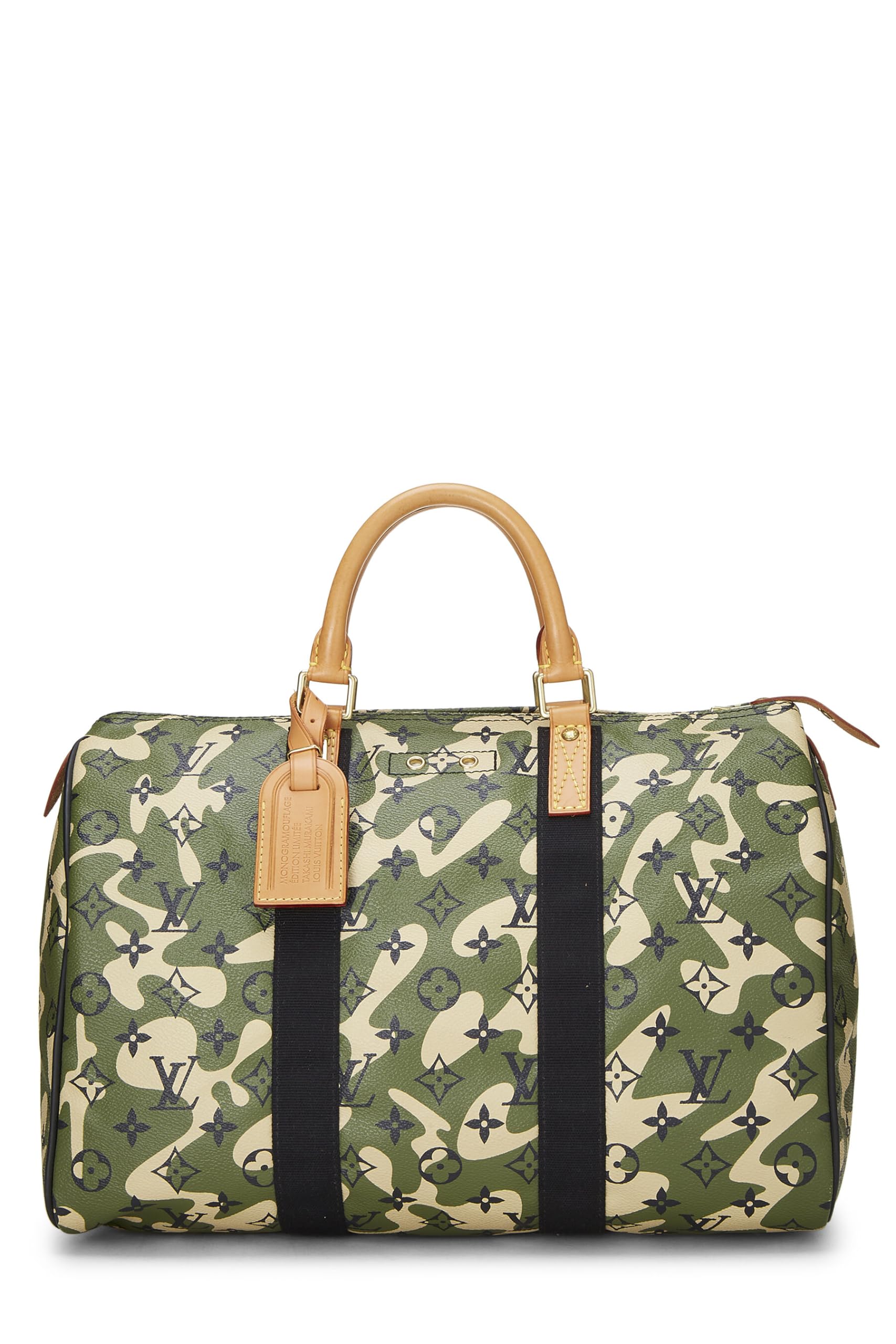 Louis Vuitton,  Takashi Murakami x Louis Vuitton Monogramouflage Speedy 35, Green