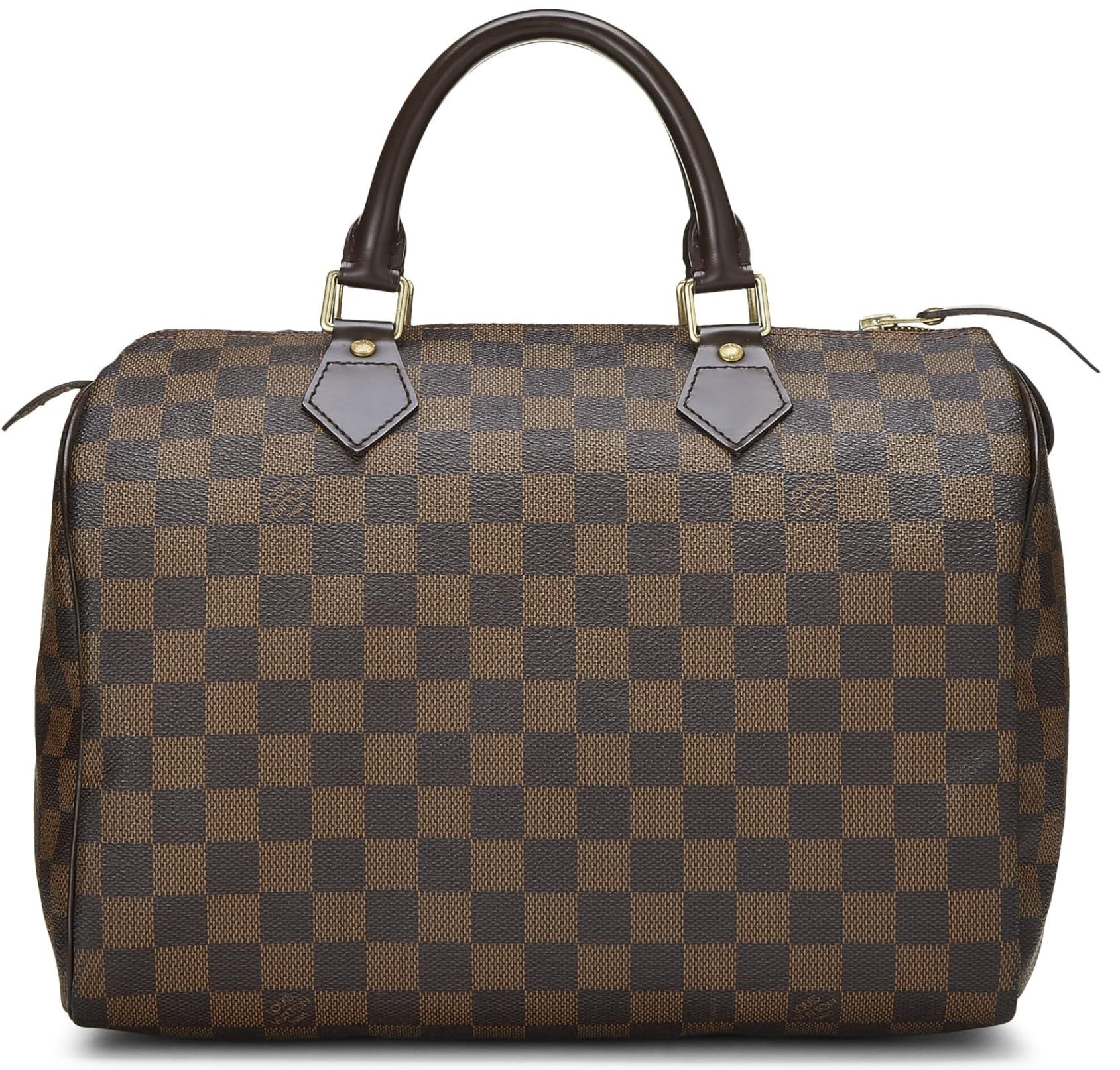 Louis Vuitton,  Damier Ebene Speedy 30, Brown