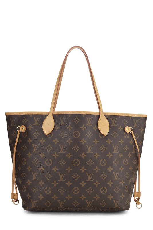 Louis Vuitton,  Red Monogram Canvas Neverfull MM, Red