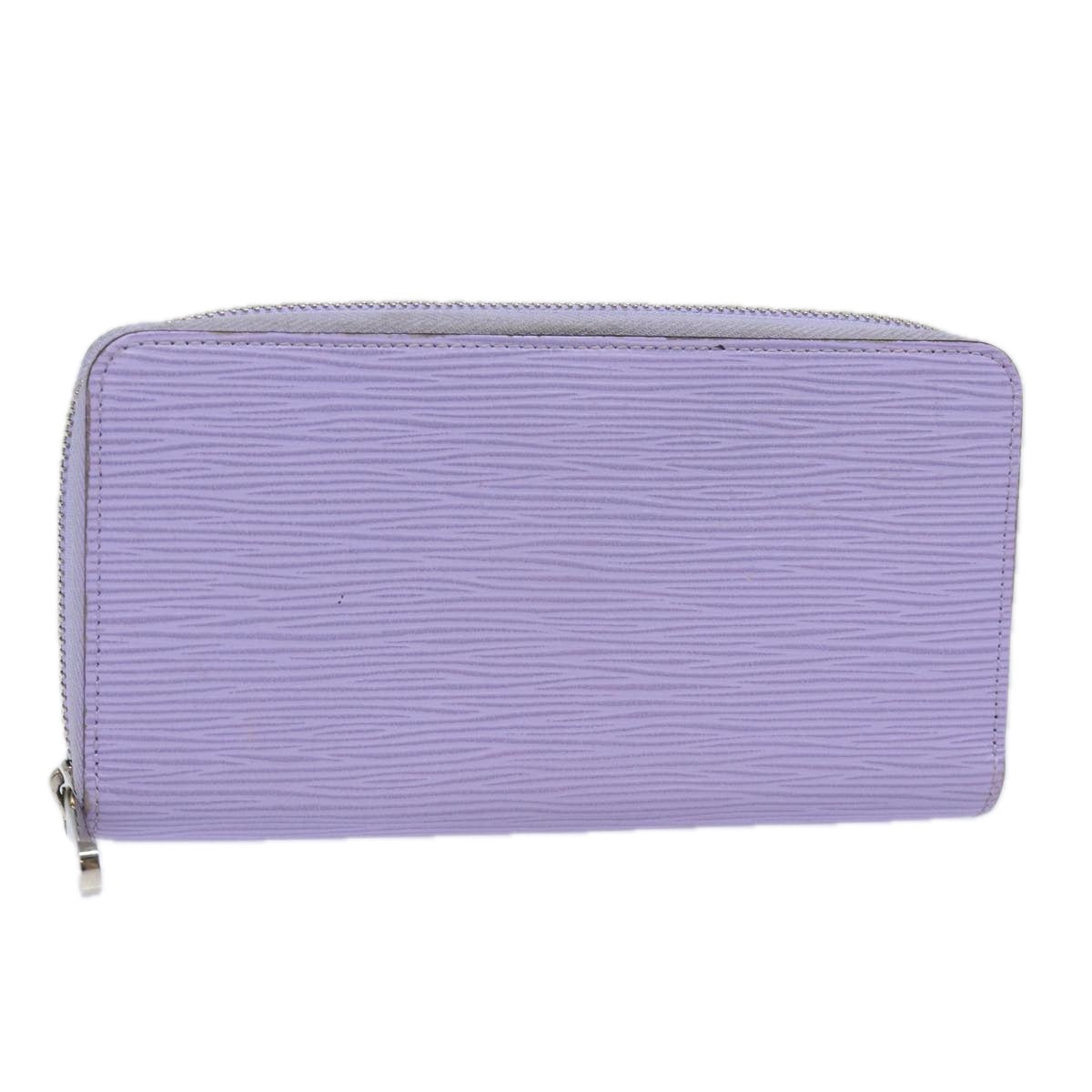 Louis Vuitton Epi Zippy Wallet Long Wallet Lila LV
