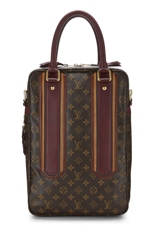 Louis Vuitton,  Monogram Canvas Bequia Porte-Documents Vertical, Brown