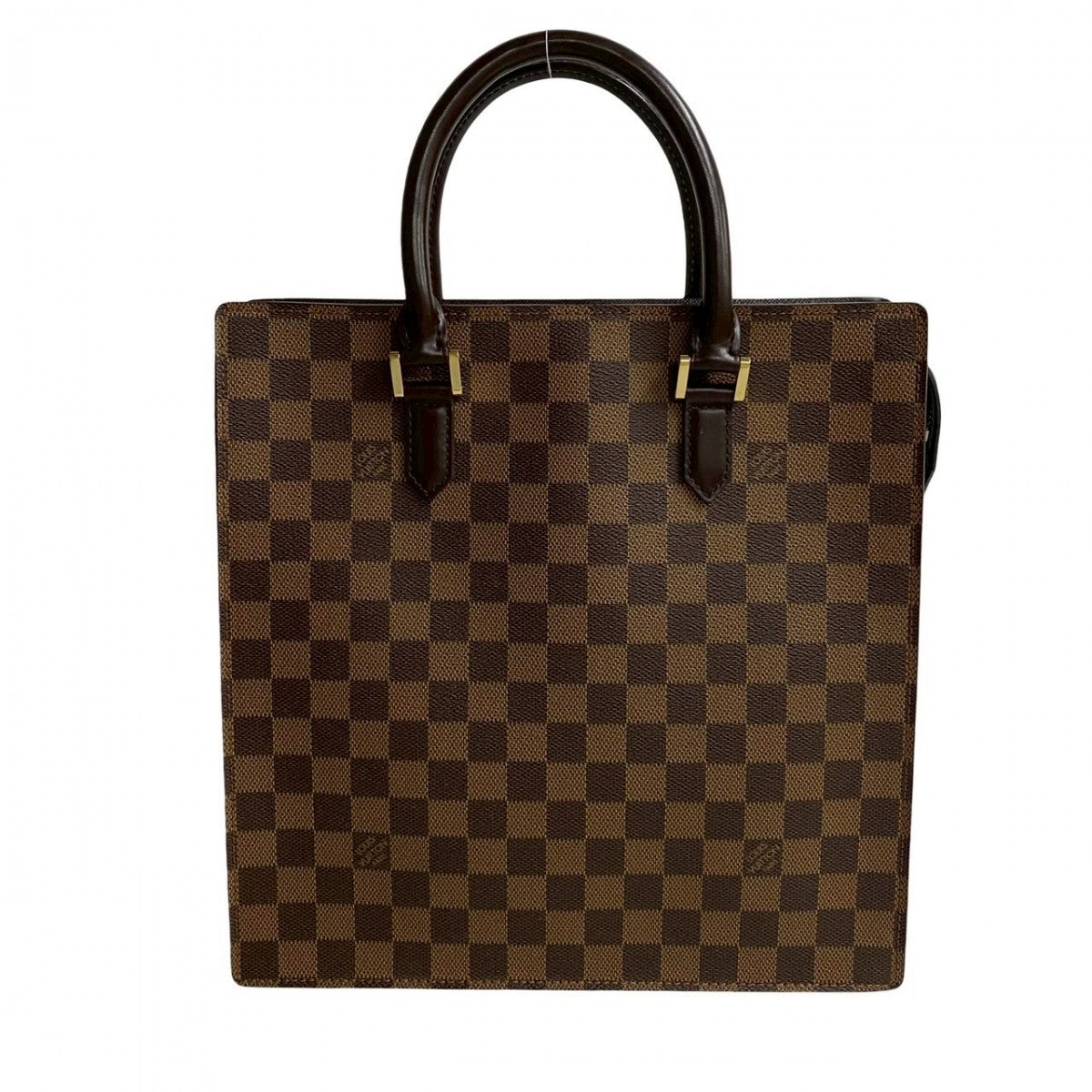 Louis Vuitton N51145 PVC Damier Venice PM Leather Brown Handbag 812K812