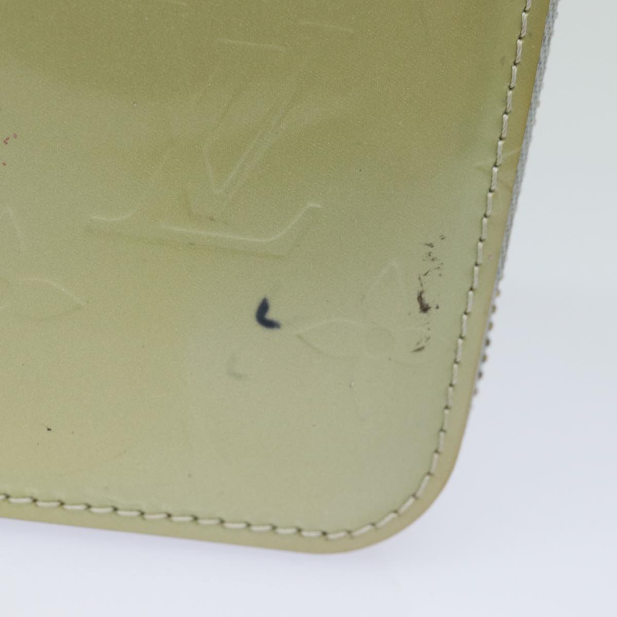 Louis Vuitton Monogram Vernis Eldridge Long Wallet Gris LV