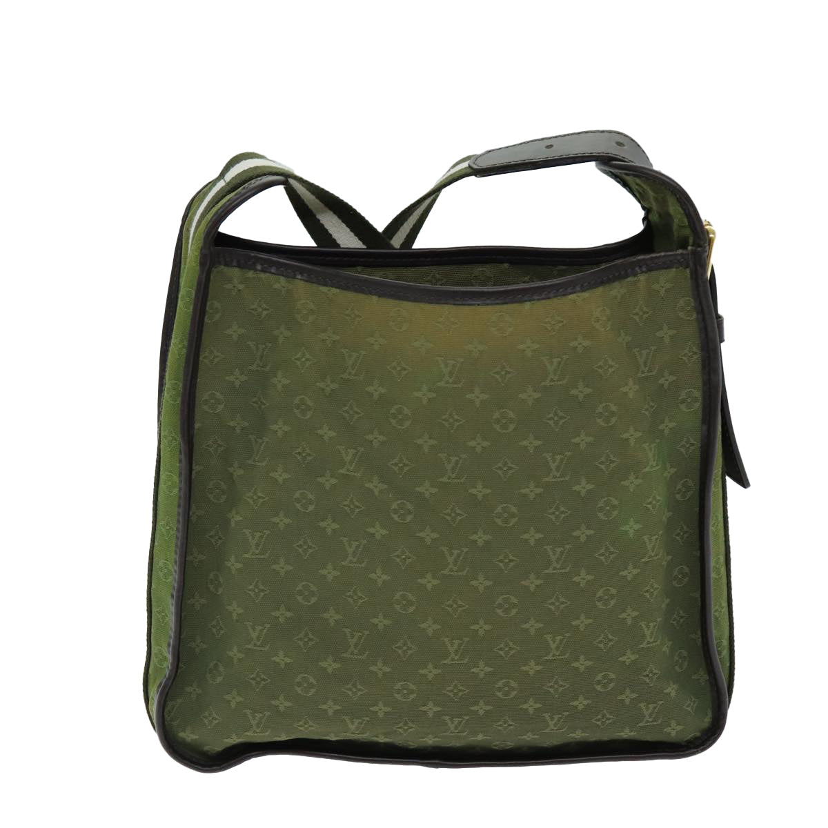 LOUIS VUITTON Monogram Mini Besace Mary Kate Bag TST Khaki M92322 LV Auth 81434