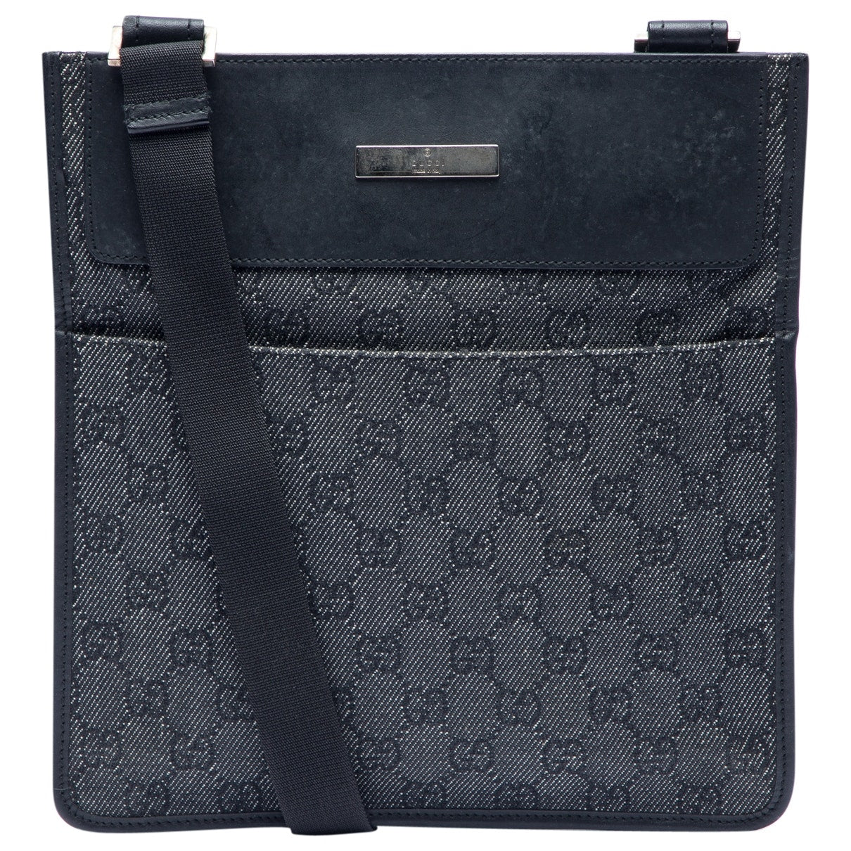 Gucci black cloth handbag