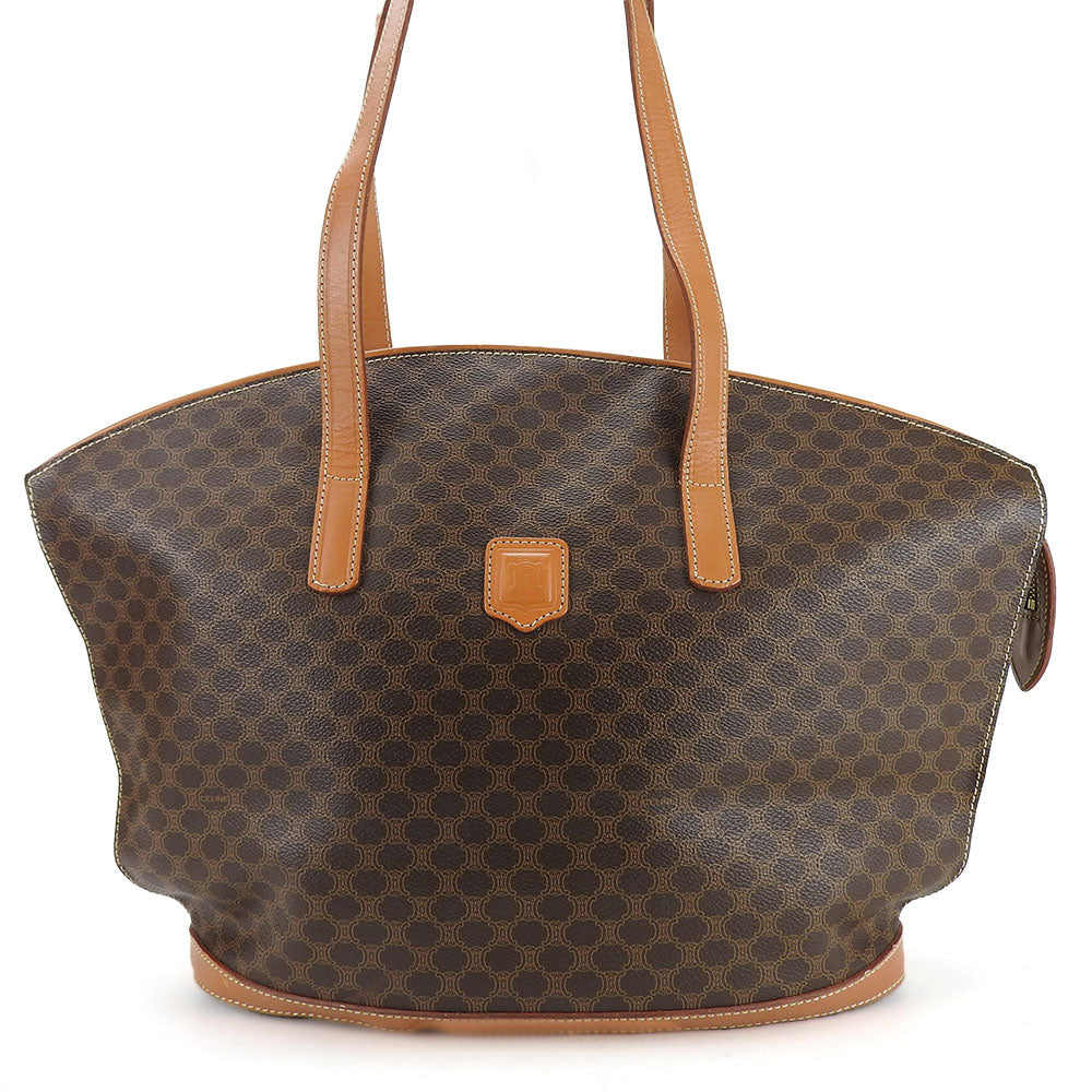 Tote Bag Macadam Leather Brown
