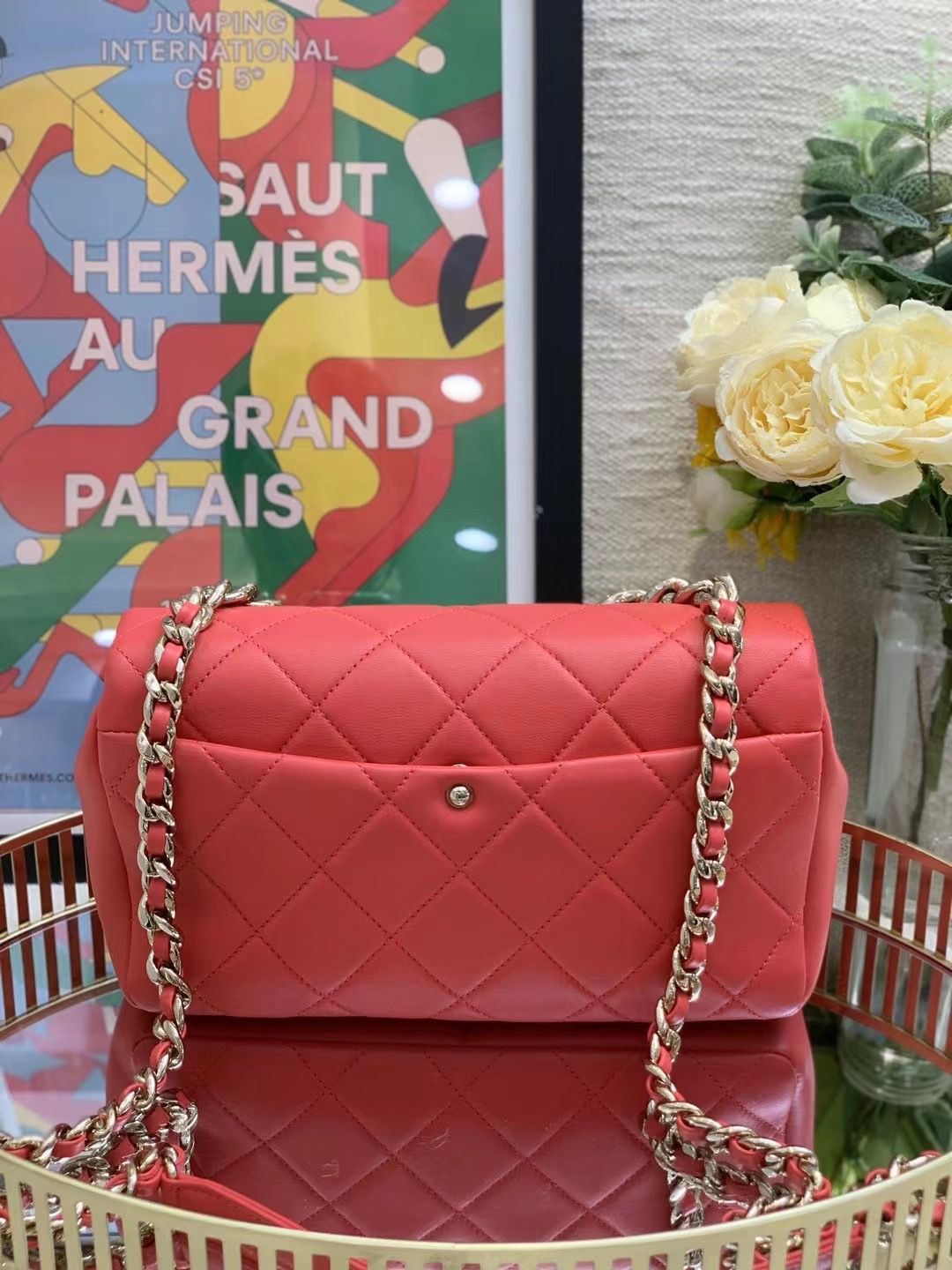 Chanel Flap Bag Red *CM