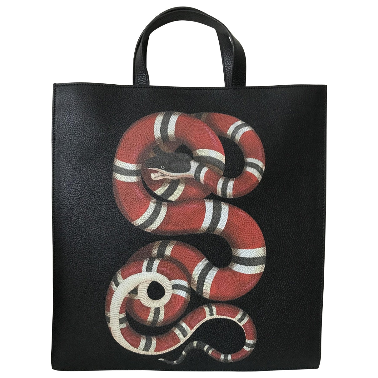 Gucci black leather bag