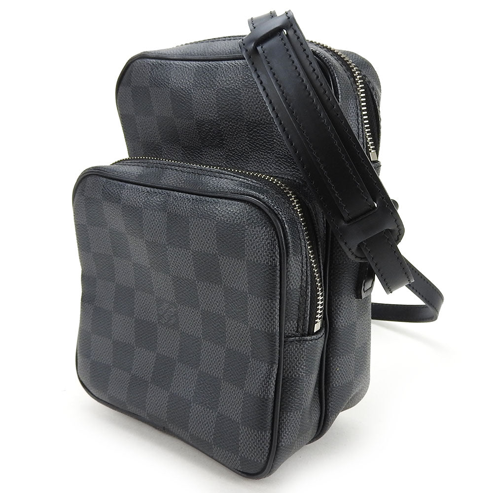 Louis Vuitton N41446 Damier Grafitte Rem Gray Shoulder Bag