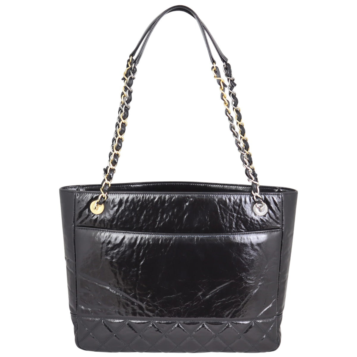 Chanel CC Calfskin Shopping Bag Handbag