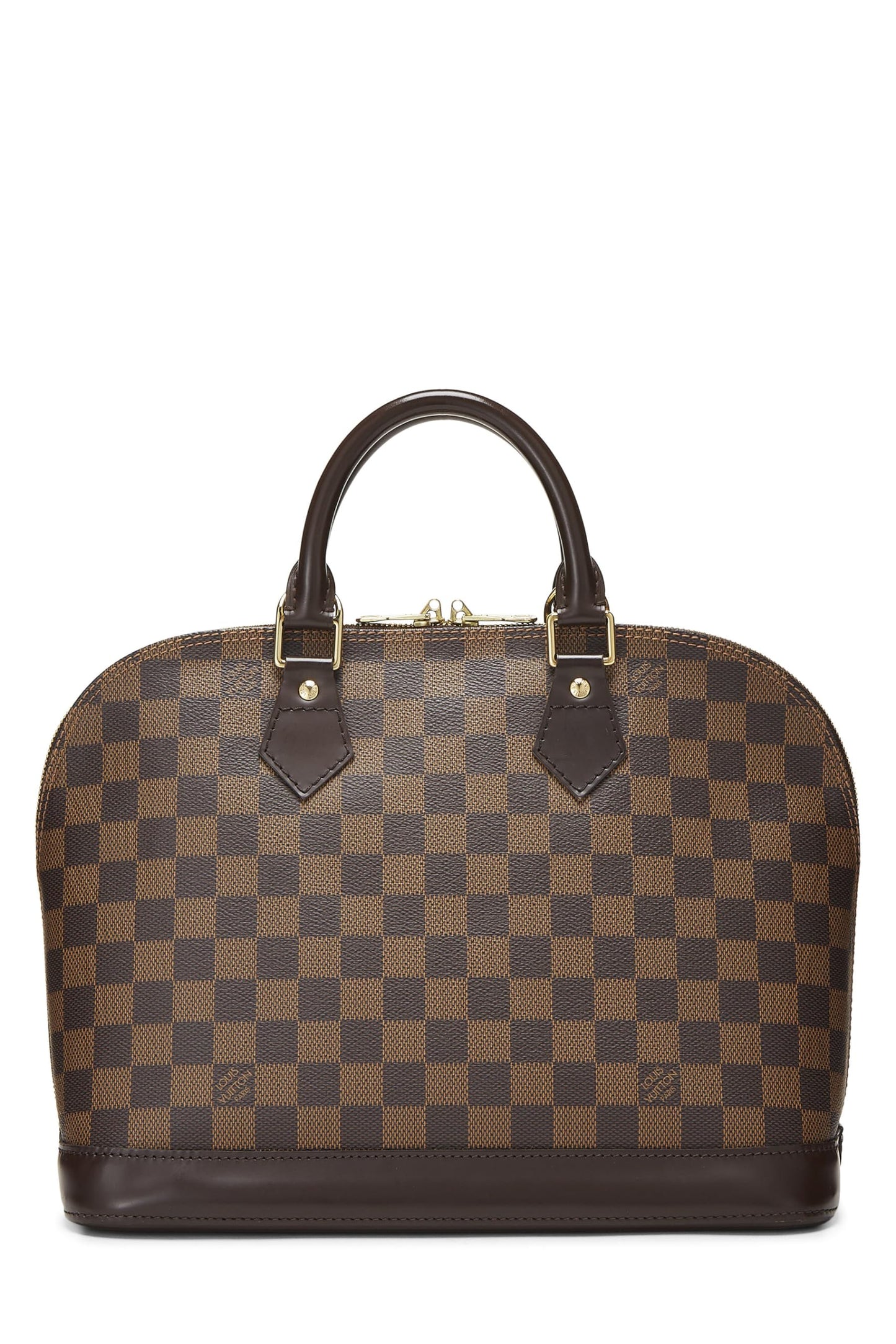 Louis Vuitton,  Damier Ebene Alma PM, Brown