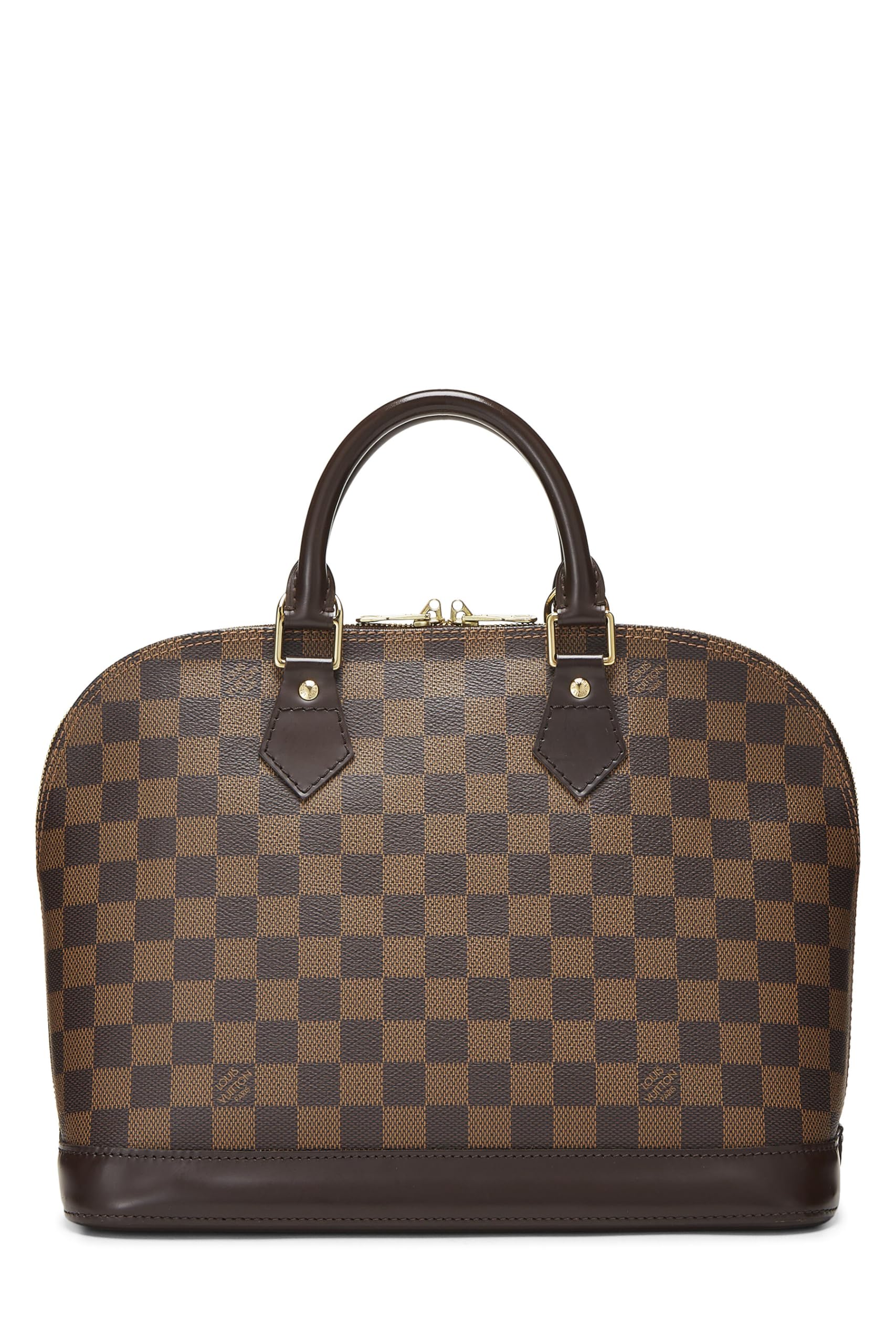 Louis Vuitton,  Damier Ebene Alma PM, Brown