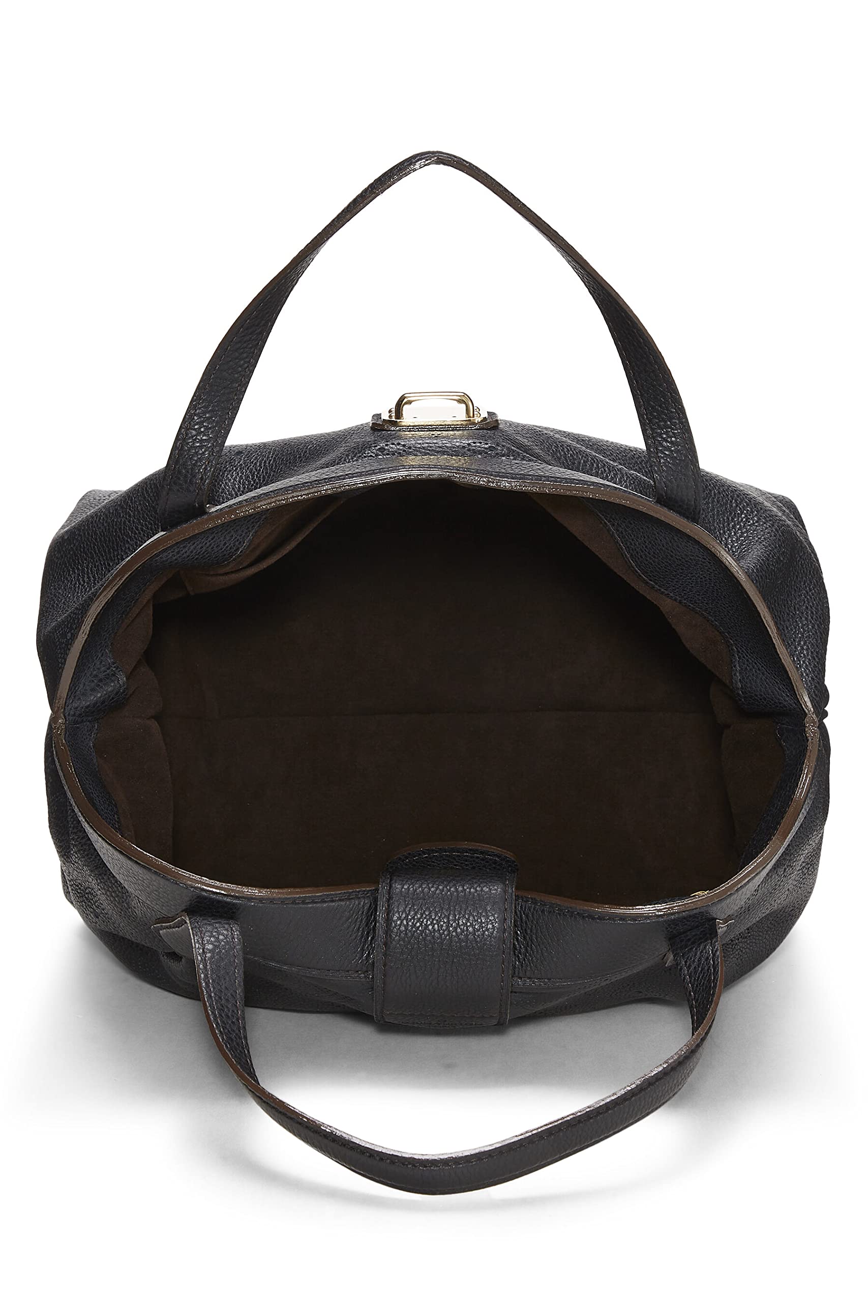 Louis Vuitton,  Black Monogram Mahina Cirrus PM, Black