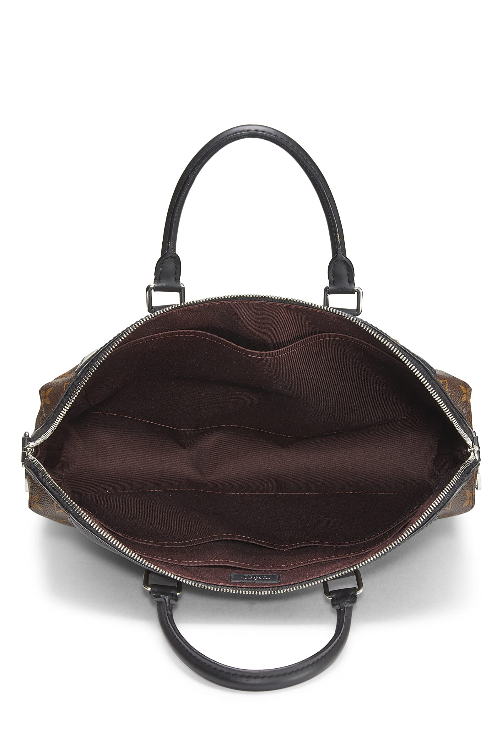 Louis Vuitton,  Monogram Macassar Porte-Documents Jour, Brown