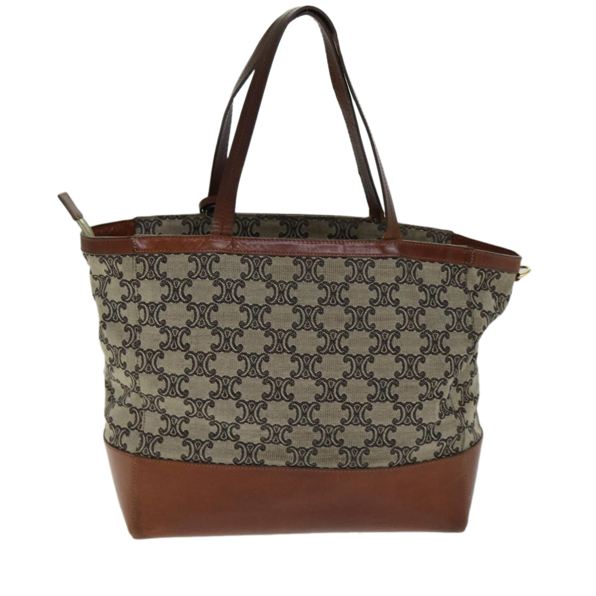 Luxury Macadam Tote Bag Canvas Beige
