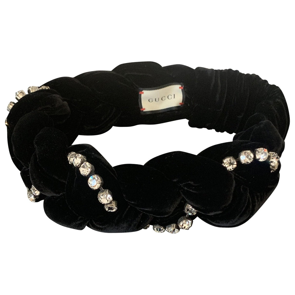 Gucci black cloth hair accessories