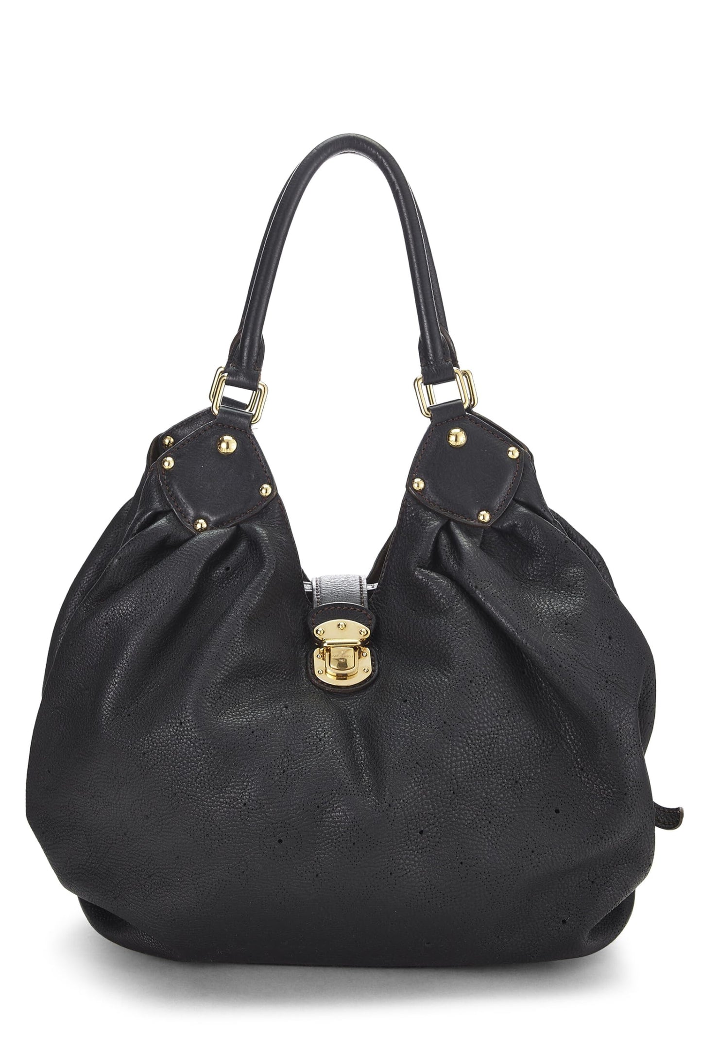 Louis Vuitton,  Black Monogram Mahina Large, Black