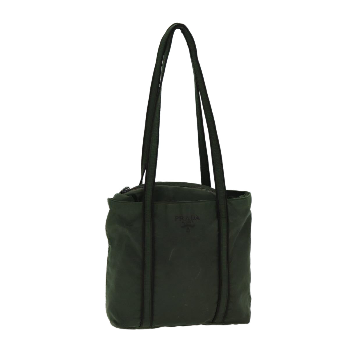 Prada Shoulder Bag Khaki Auth Nylon Khaki Auth 81752
