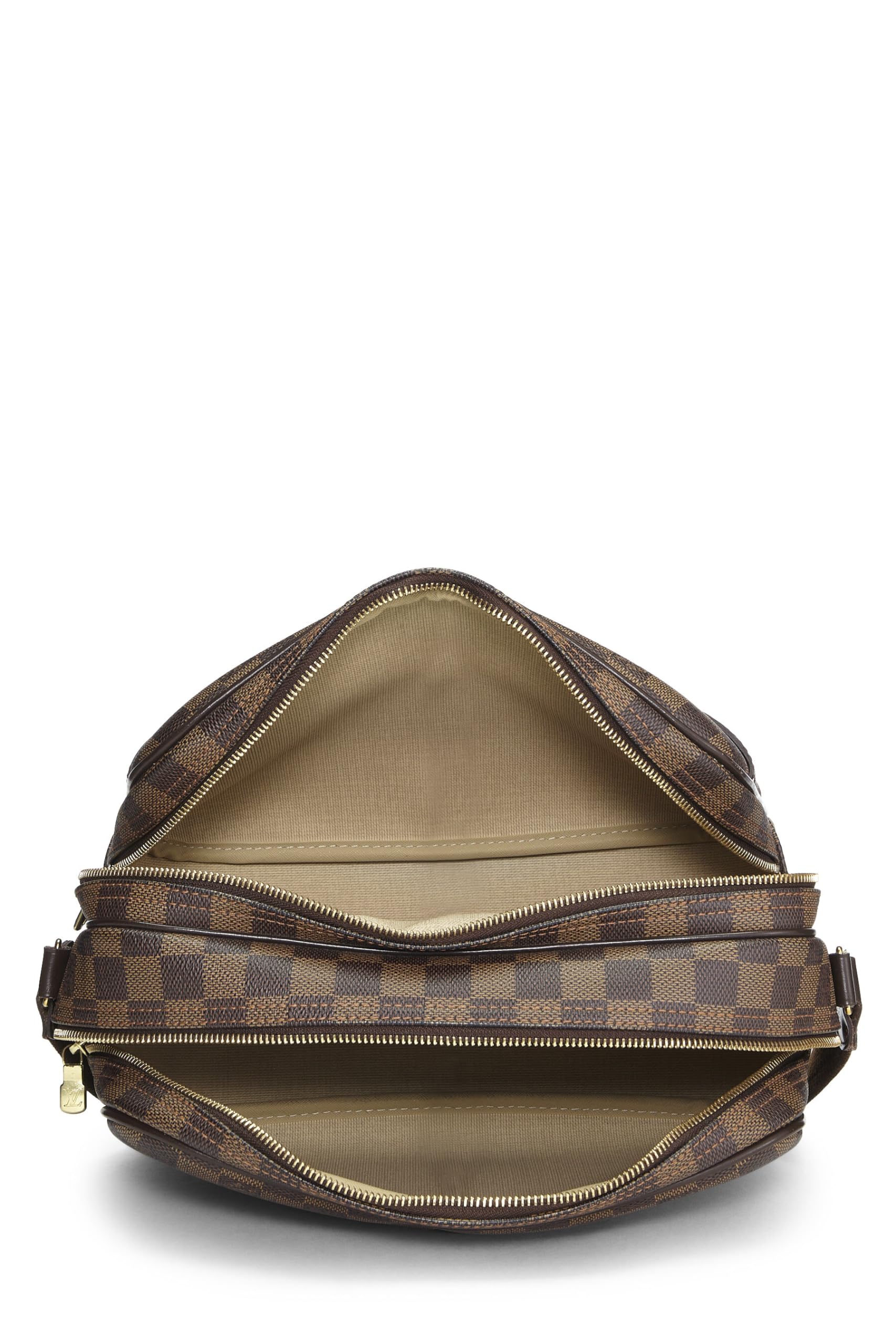 Louis Vuitton,  Damier Ebene Reporter PM, Brown