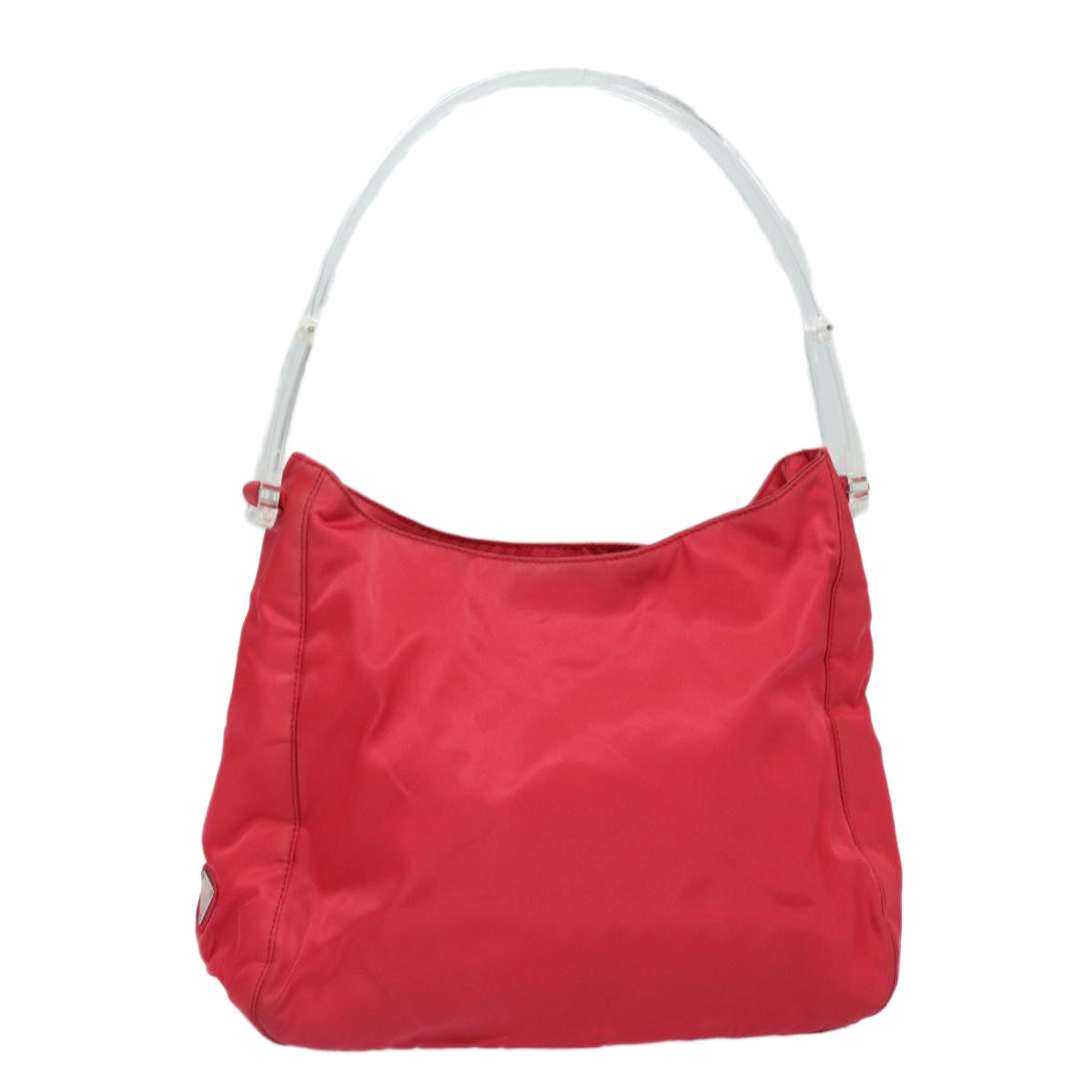 Prada Shoulder Bag Auth Nylon Pink Pink Auth 81803