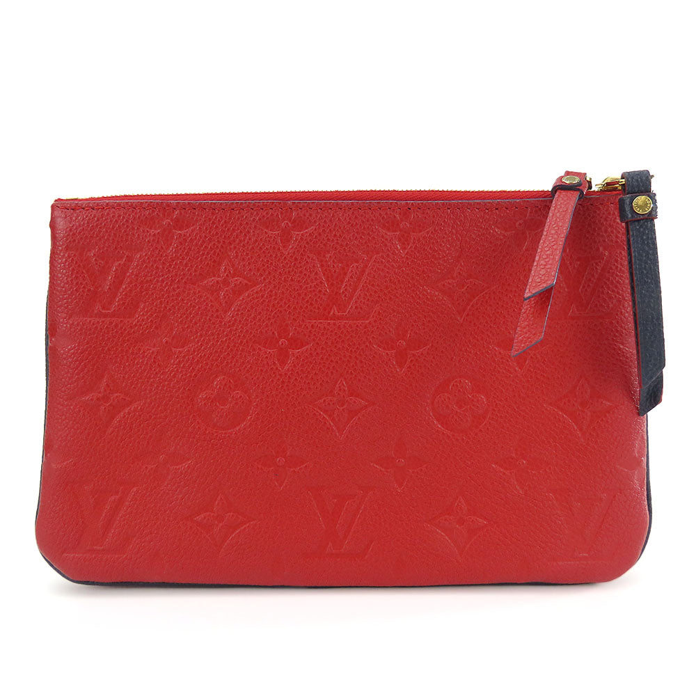 Louis Vuitton M63916 Ann Platt Pochette double Monogram Navy Shoulder Bag