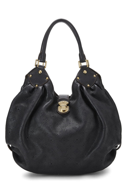 Louis Vuitton,  Black Monogram Mahina Large, Black