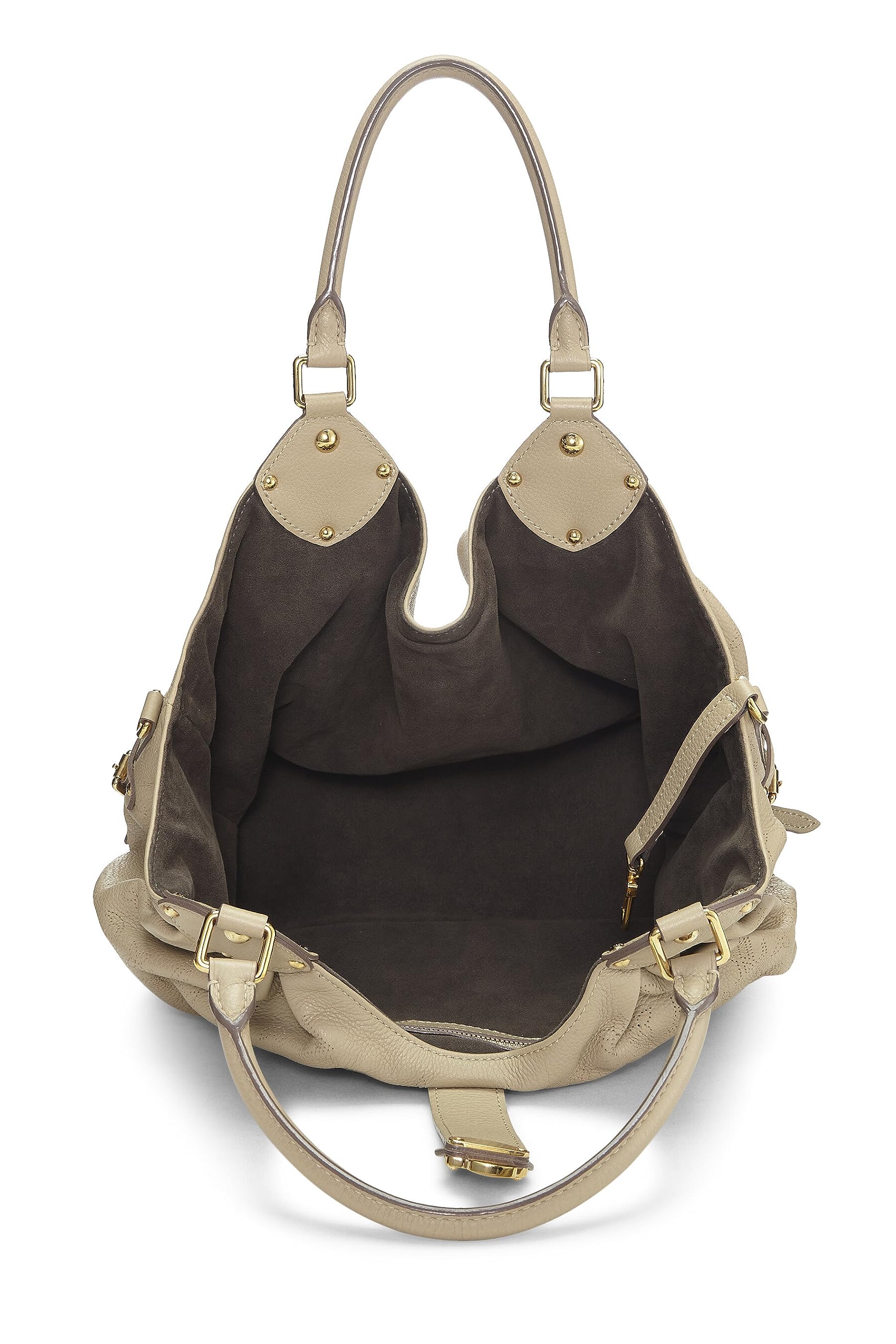 Louis Vuitton,  Beige Monogram Mahina Large, Beige