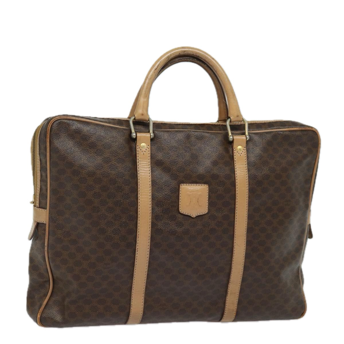 Luxury Macadam Business Bag Pvc Leather Canvas Travel Bag